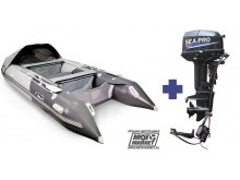   Gladiator Professional D 450 AL   +   Sea-Pro T 30 S&E